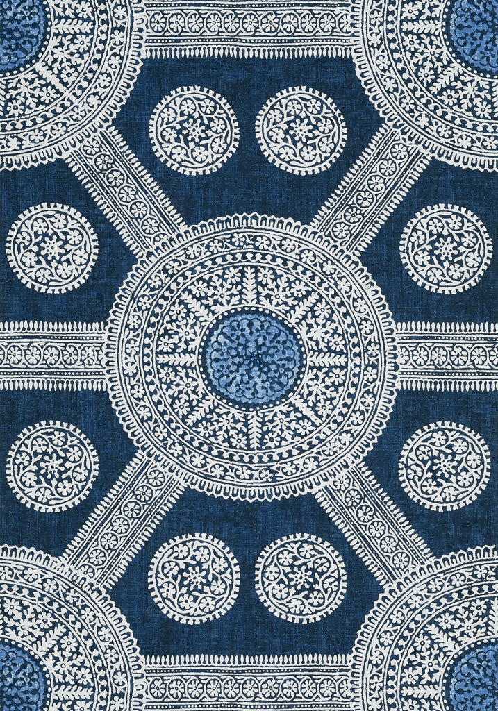 Thibaut STONINGTON Navy Wallpaper