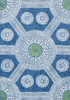 Thibaut Stonington Blue And Green Wallpaper