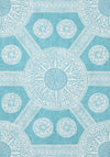 Thibaut Stonington Turquoise Wallpaper