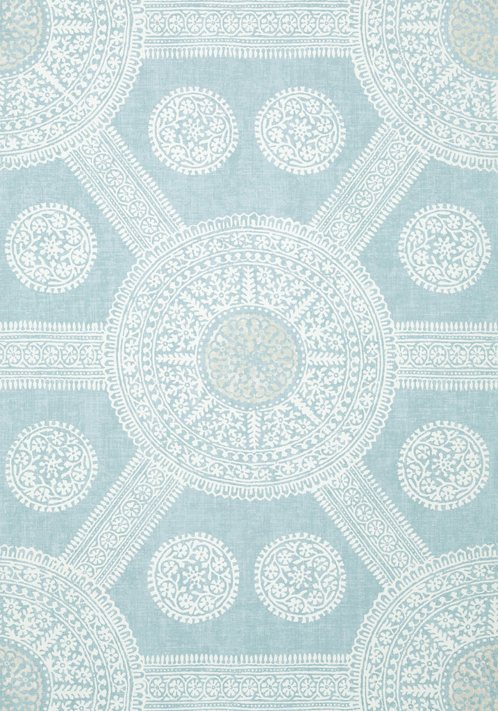 Thibaut STONINGTON Spa Blue Wallpaper