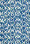 Thibaut Indian Diamond Blue And Turquoise Wallpaper