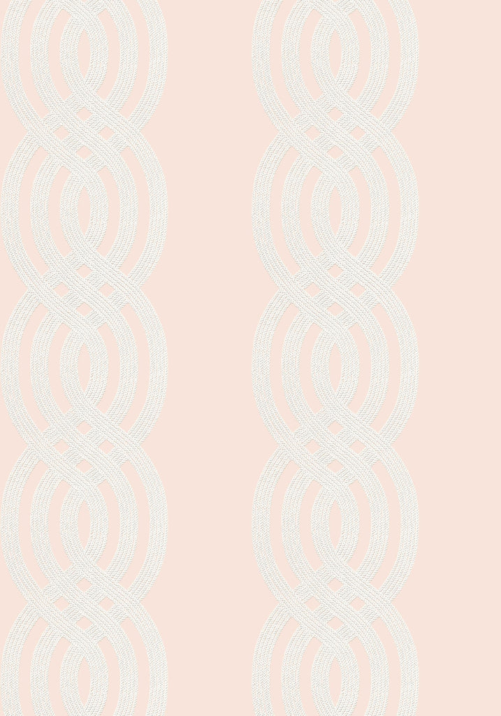 Thibaut BRAID Blush Wallpaper