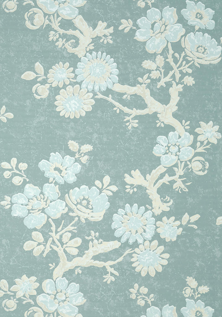 Thibaut CLAUDETTE Robin's Egg Wallpaper