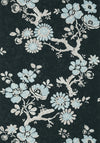 Thibaut Claudette Charcoal Wallpaper