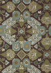 Thibaut Persian Carpet Brown Wallpaper