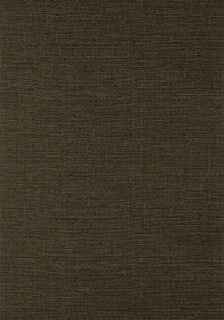 Thibaut PRAIRIE WEAVE Chocolate Wallpaper