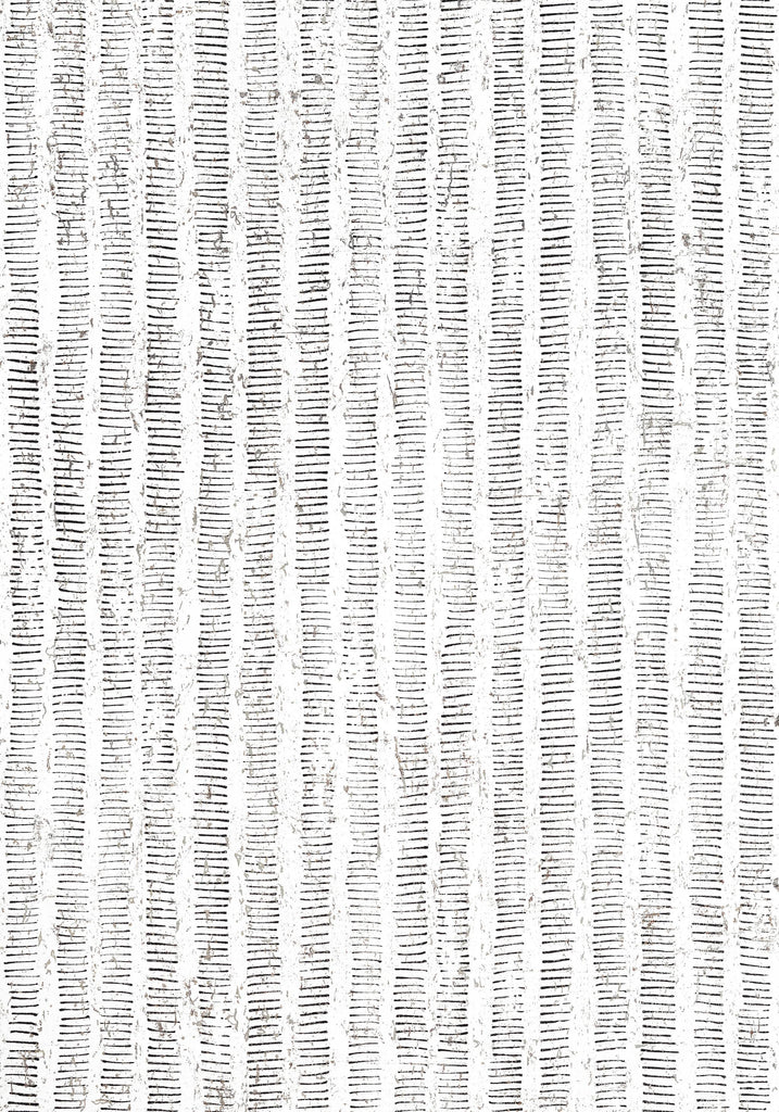 Thibaut CORK FOREST Black and White Wallpaper