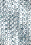 Thibaut Tortona Navy And White Wallpaper