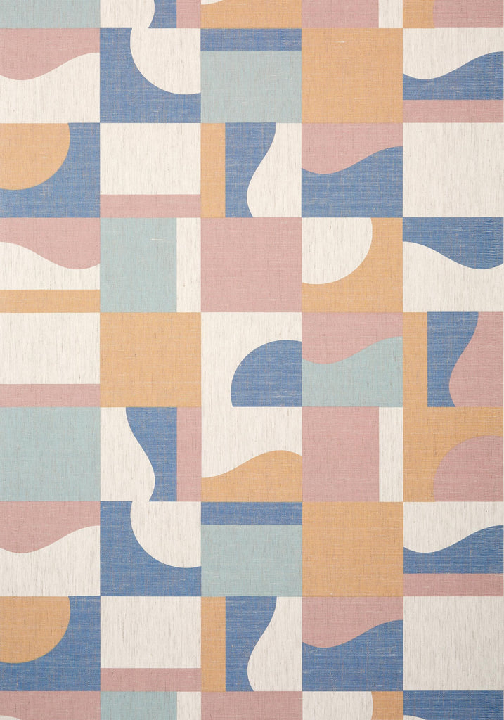 Thibaut COLORED BLOCKS Multi Wallpaper