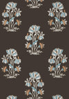 Thibaut Lily Flower Black Wallpaper