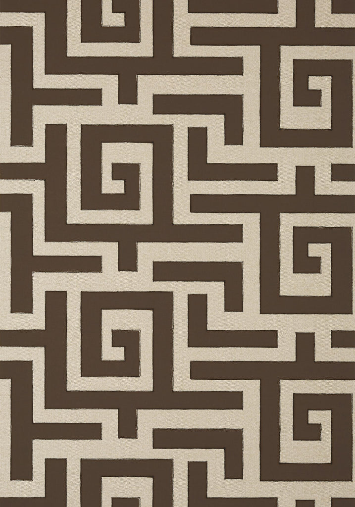 Thibaut TULUM Brown Wallpaper