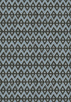 Thibaut Tiburon Black And Mineral Blue Wallpaper