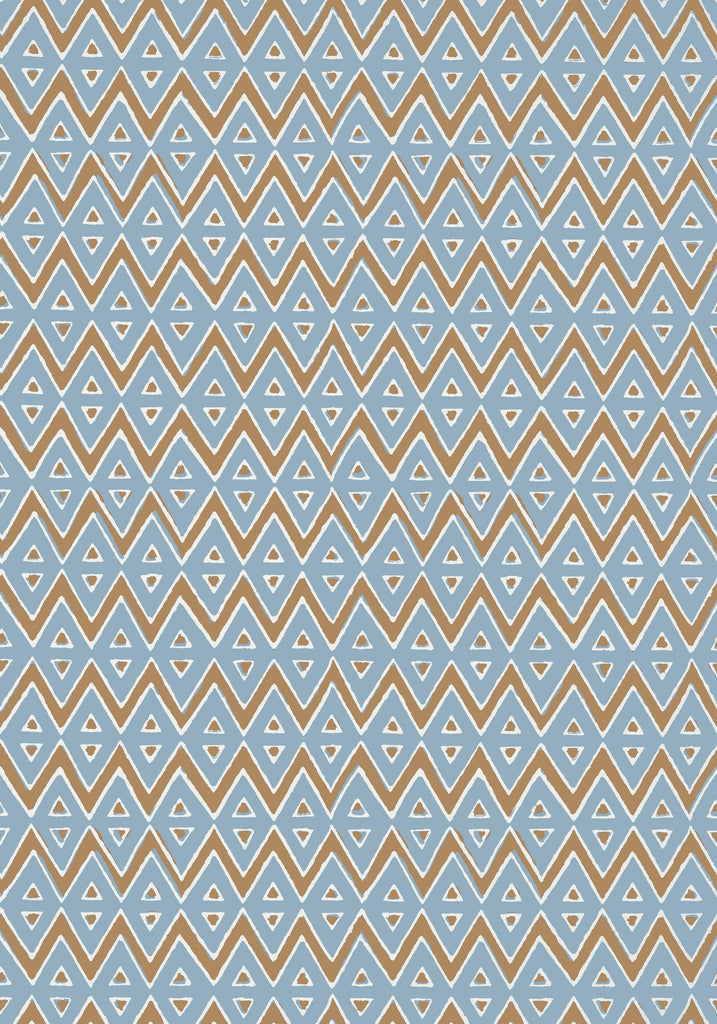 Thibaut TIBURON Spa Blue Wallpaper