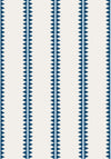 Thibaut Reno Stripe Navy Wallpaper