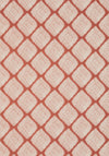 Thibaut Austin Diamond Coral Wallpaper