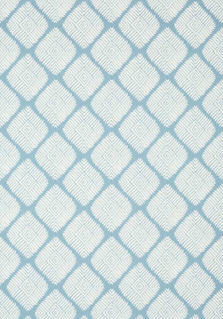 Thibaut AUSTIN DIAMOND Spa Blue Wallpaper