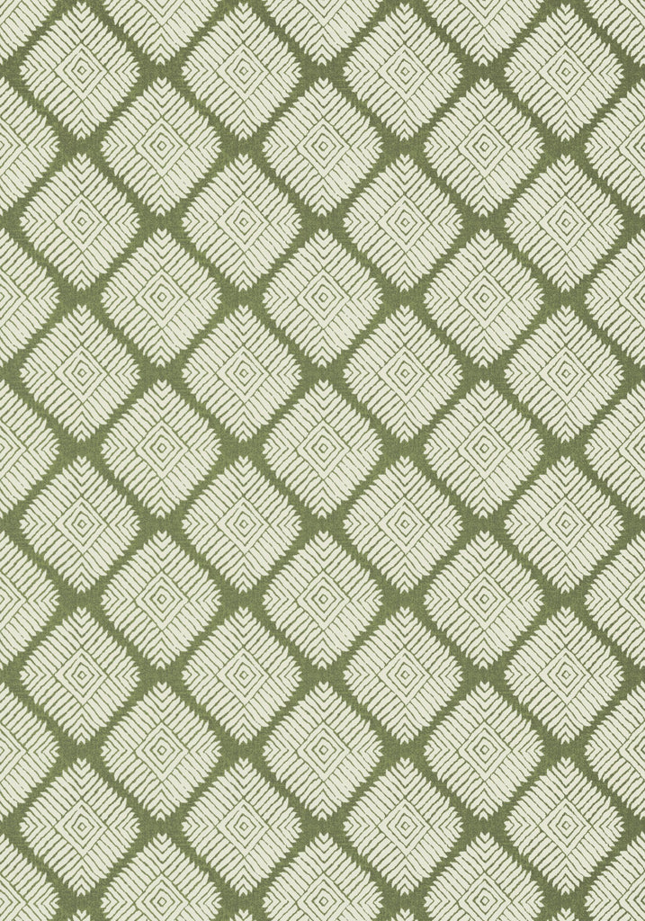 Thibaut AUSTIN DIAMOND Green Wallpaper