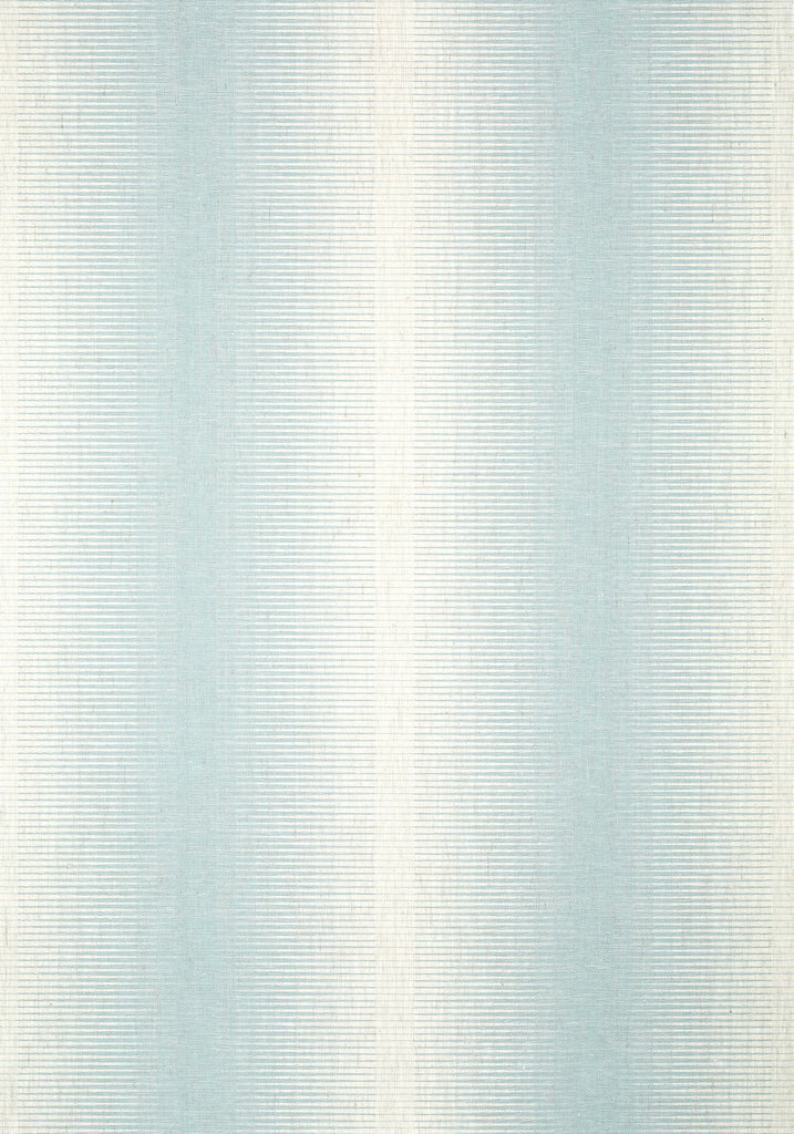 Thibaut BOZEMAN STRIPE Spa Blue Wallpaper