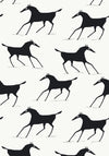 Thibaut Marlborough Downs Black And White Wallpaper