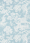 Thibaut Japanese Garden Spa Blue Wallpaper