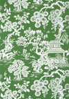 Thibaut Japanese Garden Emerald Wallpaper