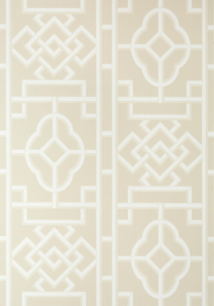 Thibaut GATEWAY Beige Wallpaper