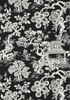 Thibaut Japanese Garden Black Wallpaper