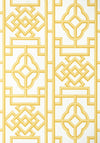 Thibaut Gateway Yellow Wallpaper