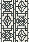 Thibaut Gateway Black Wallpaper