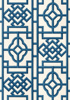 Thibaut Gateway Navy Wallpaper