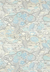 Thibaut Heron Stream Soft Blue Wallpaper