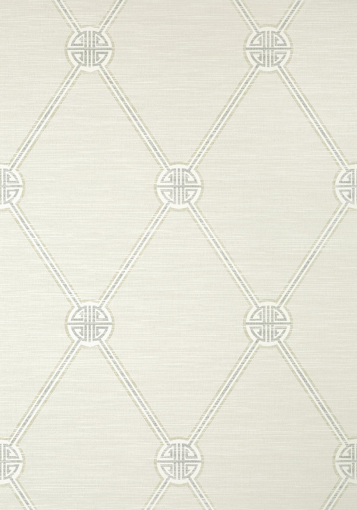 Thibaut TURNBERRY TRELLIS Neutral Wallpaper