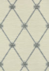 Thibaut Turnberry Trellis Charcoal Wallpaper