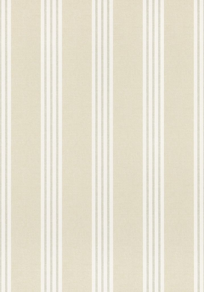 Thibaut CANVAS STRIPE Beige Wallpaper