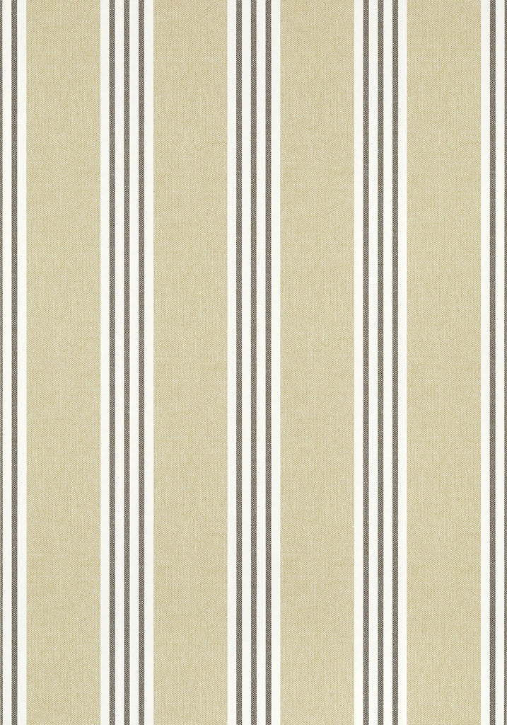 Thibaut CANVAS STRIPE Black Wallpaper