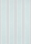 Thibaut Canvas Stripe Spa Blue Wallpaper