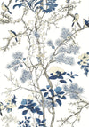 Thibaut Katsura Blue And White Wallpaper