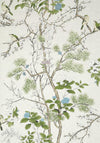 Thibaut Katsura Cream And Lavender Wallpaper