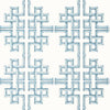 Thibaut Boca Bamboo Spa Blue Wallpaper