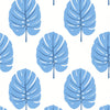 Thibaut Monstera Blue Wallpaper