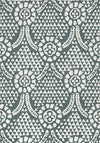 Thibaut Chamomile Grey Wallpaper