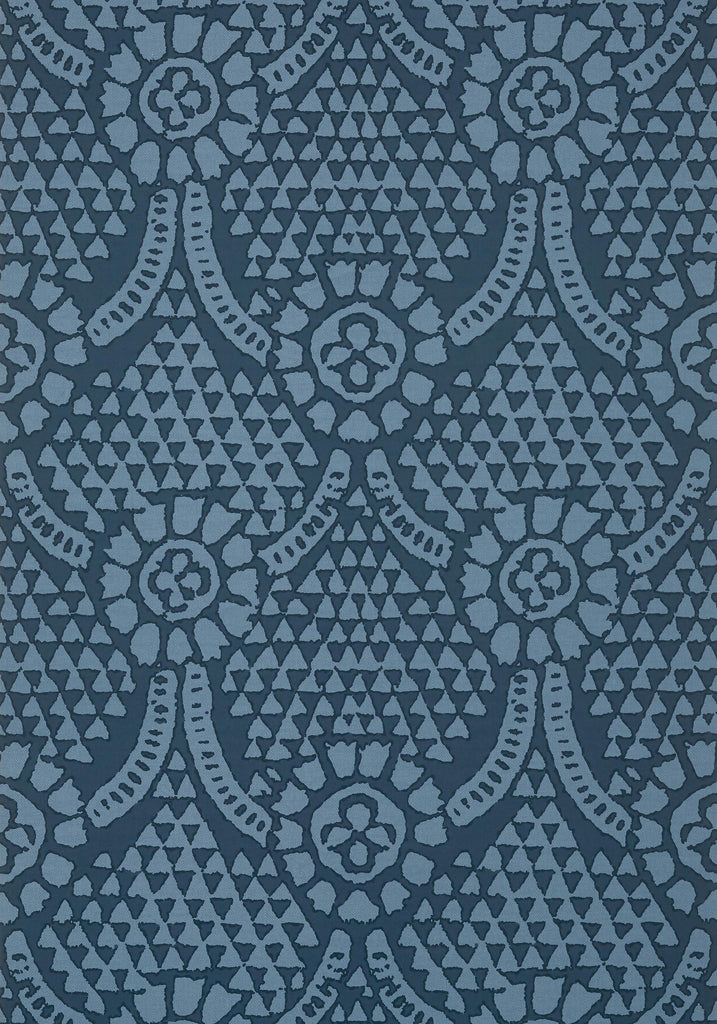 Thibaut CHAMOMILE Navy Wallpaper