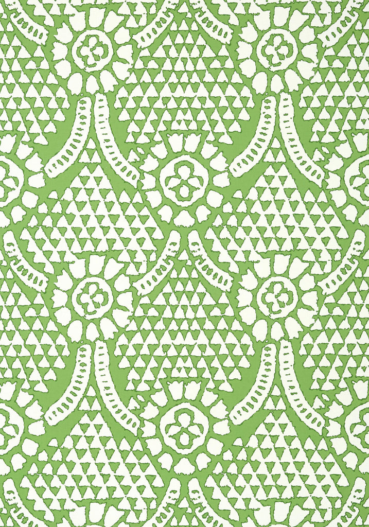 Thibaut CHAMOMILE Green Wallpaper