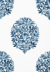 Thibaut Ridgefield Blue Wallpaper