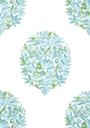 Thibaut Ridgefield Green And Spa Wallpaper