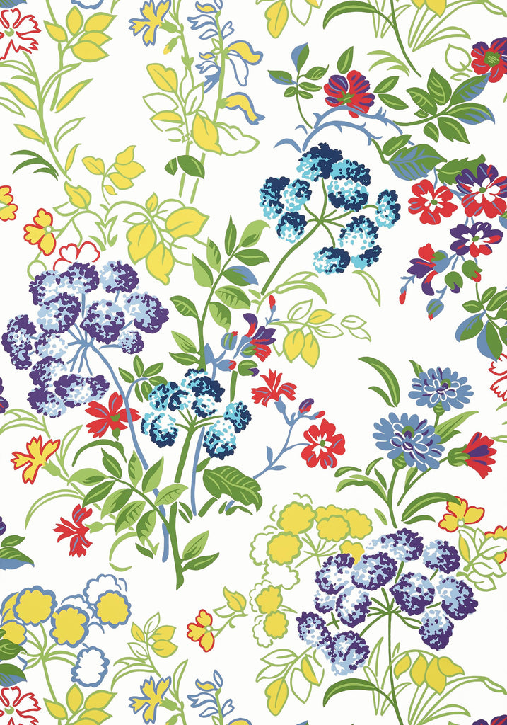 Thibaut SPRING GARDEN Brights Wallpaper