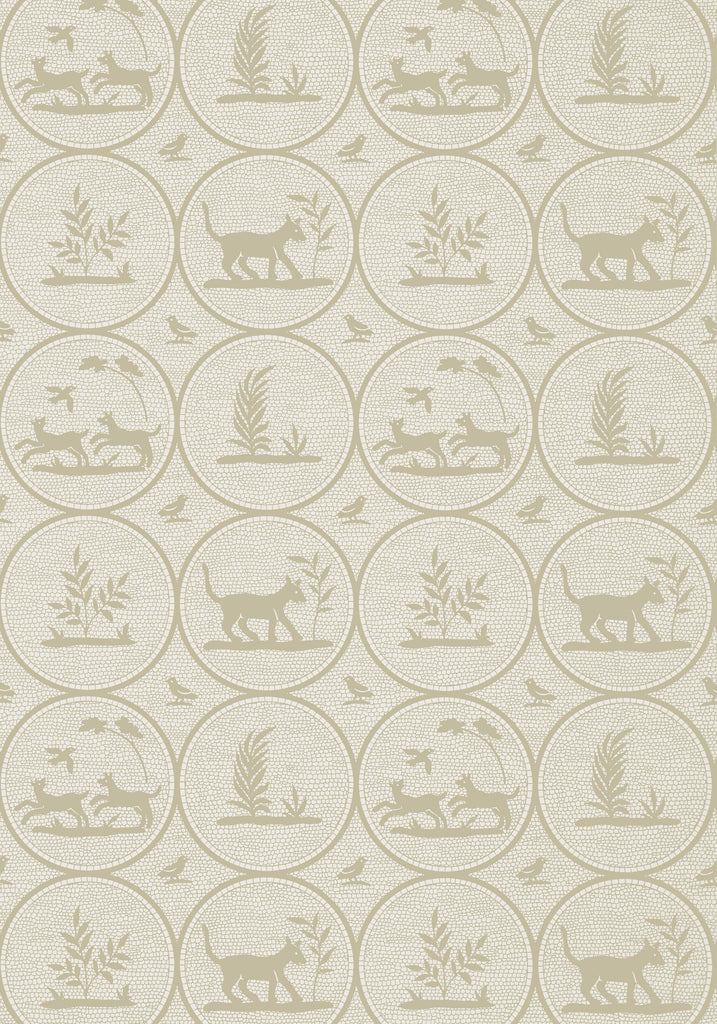 Thibaut DOOLEY Beige Wallpaper