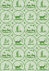 Thibaut Dooley Green Wallpaper