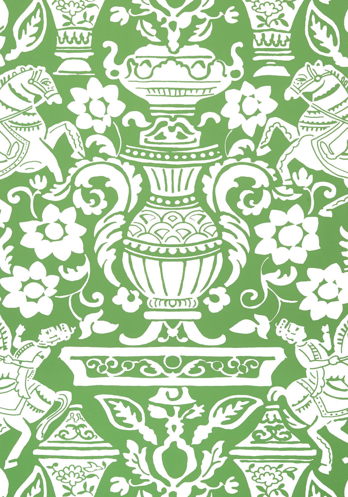 Thibaut GALWAY Green Wallpaper