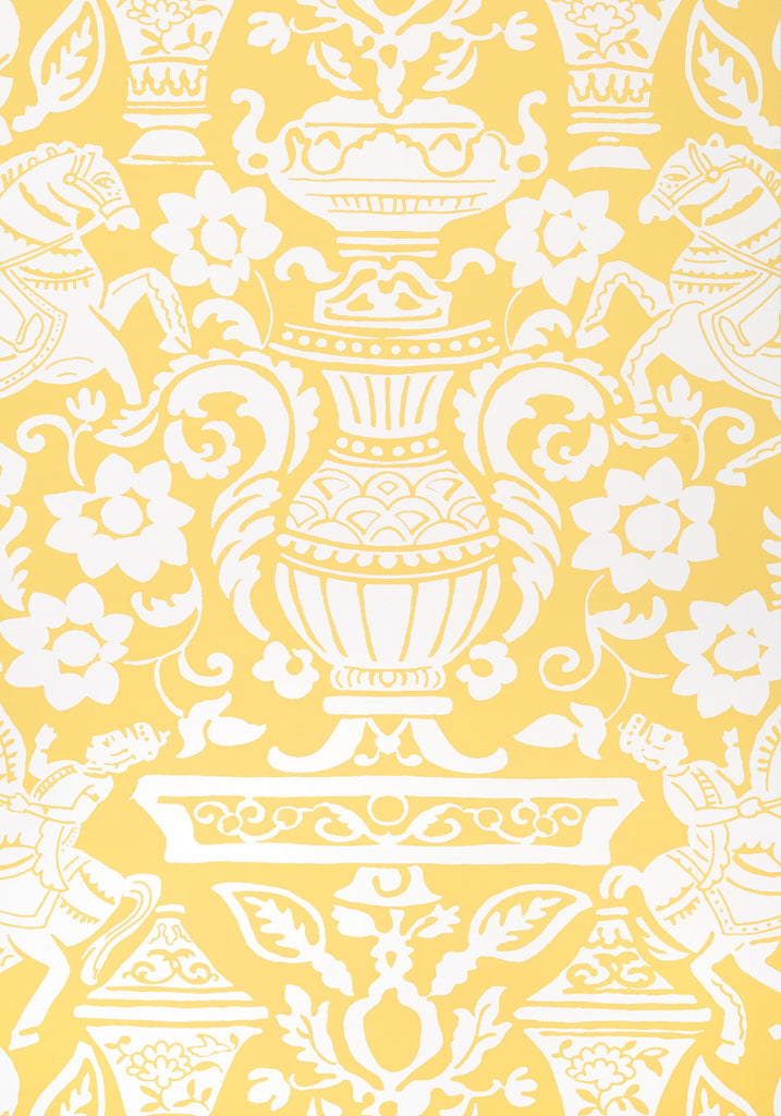 Thibaut GALWAY Yellow Wallpaper